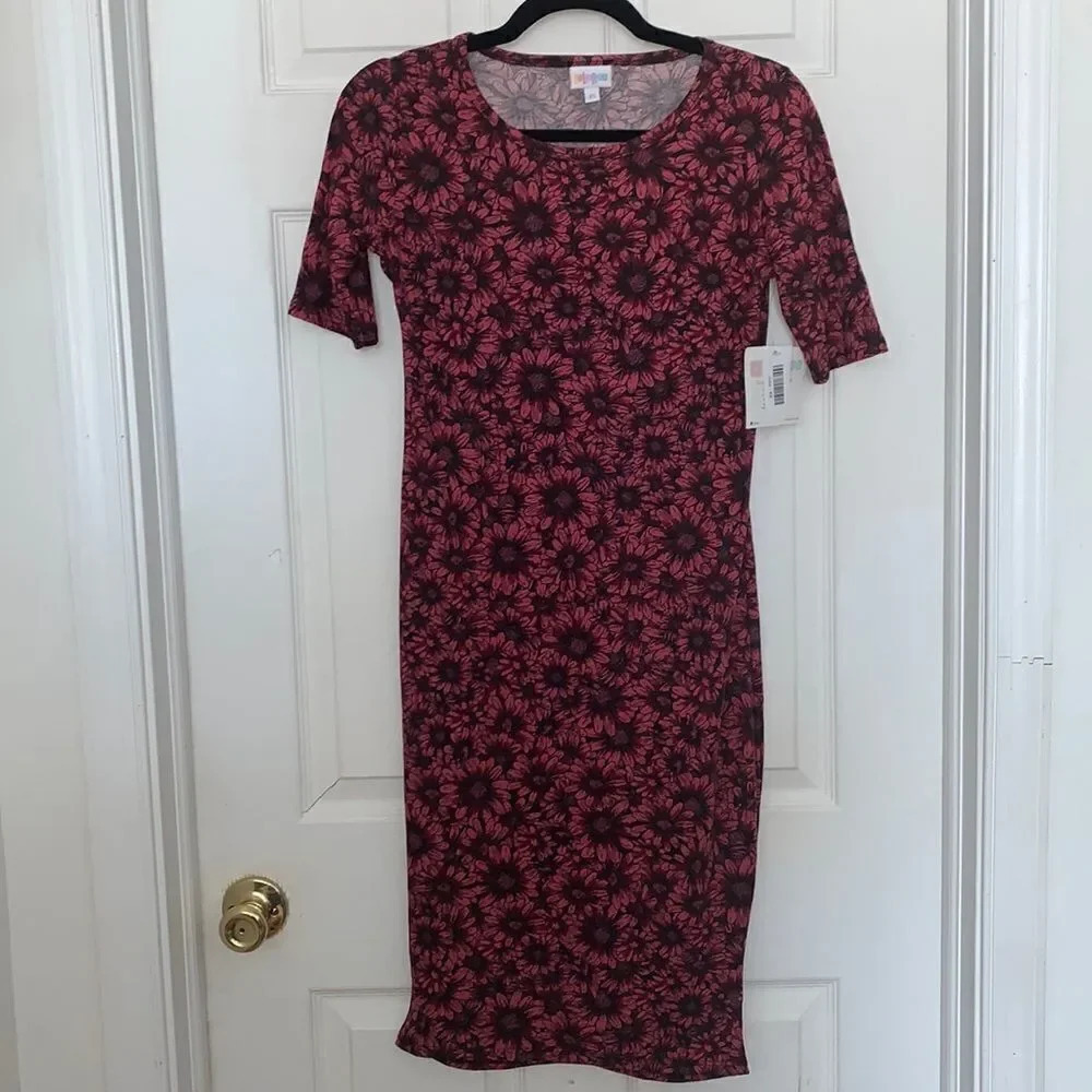 LulaRoe Julia  Floral Dress